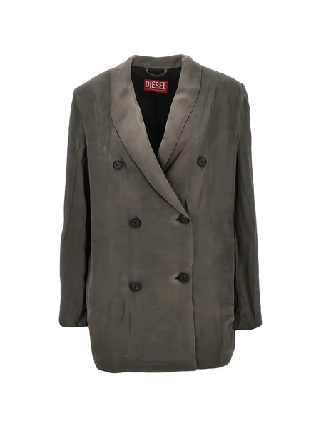 Diesel Double-breasted Blazer - Grey 