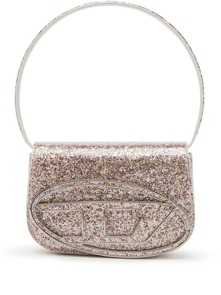  Diesel 1dr Glitter-embellishment Shoulder Bag - Pink 