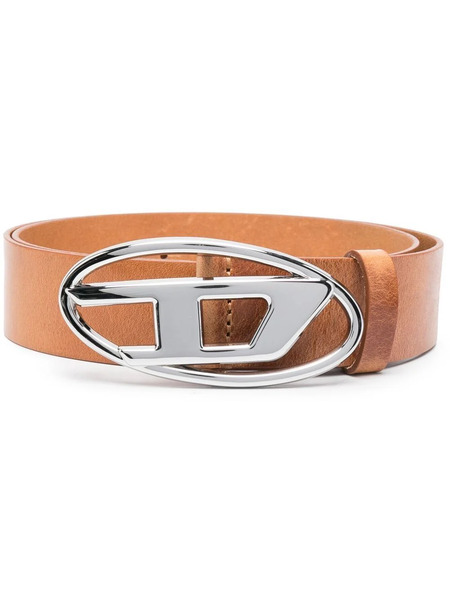  Diesel 1dr Logo-buckle Belt - Brown 