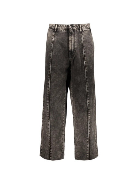  Diesel Elasticated Wide Jeans - Grey 