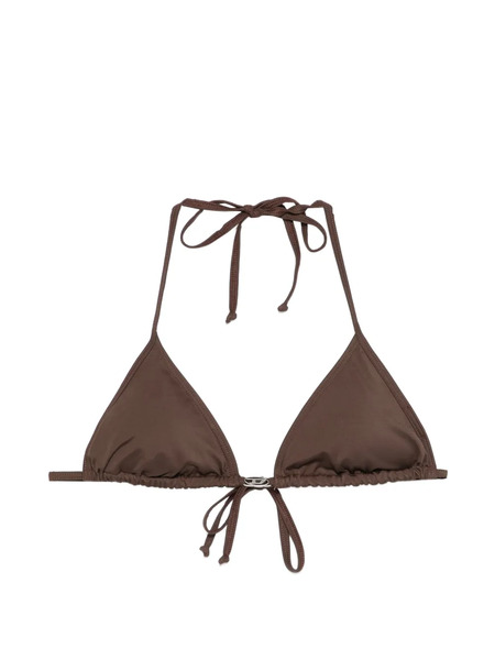  Diesel Elettra-dnm Tie-string Bikini Top - Brown 