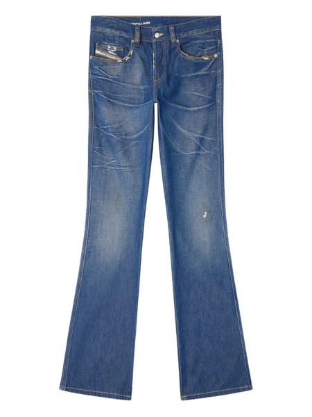  Diesel Embroidered Bootcut Jeans - 01 
