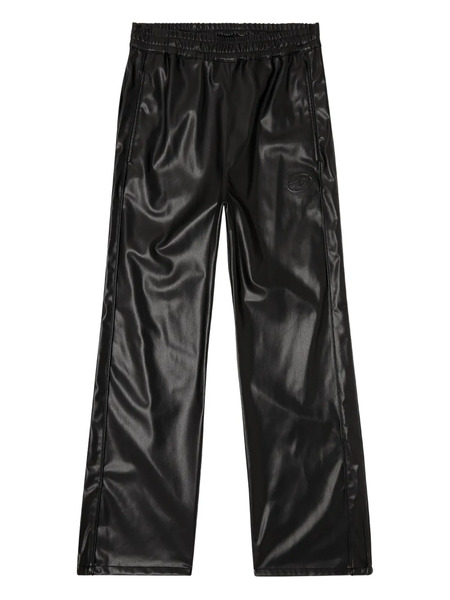  Diesel Embroidered-logo Trousers - Black 