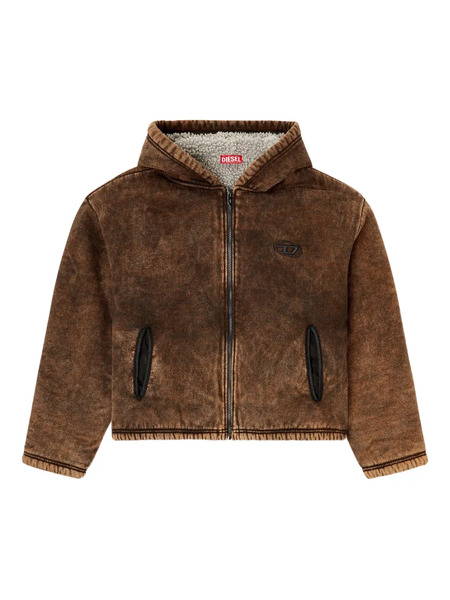  Diesel F-ella Zip Jacket - Brown 