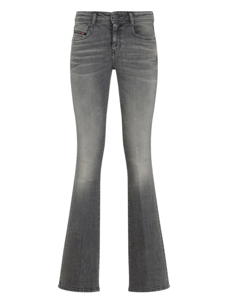  Diesel Five-pocket Design Flared Jeans - Grey 