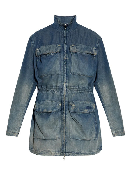  Diesel Flap-pocket Denim Jacket - Blue 