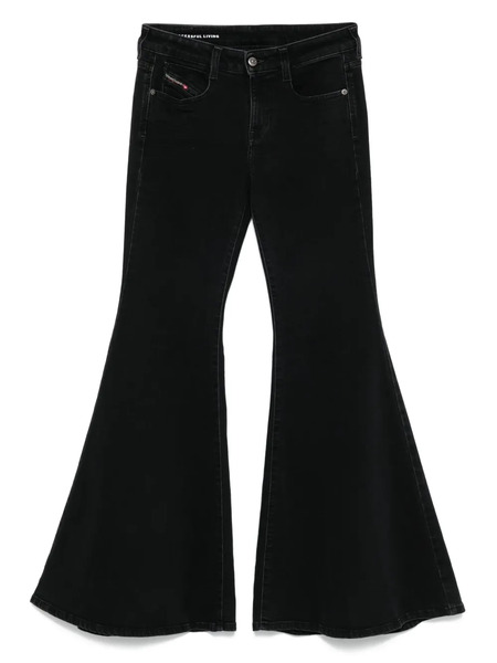  Diesel Flared Jeans - Black 