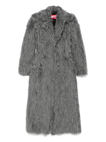  Diesel Fleece Coat - Grey 