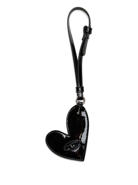  Diesel Heart-shaped Keychain - Black 