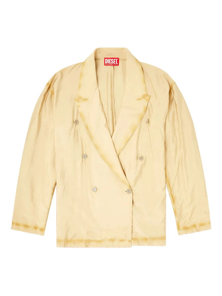  Diesel J-keysery Double-breasted Blazer - Yellow 