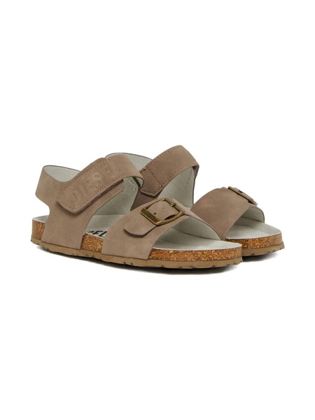  Diesel Kids Buckle-strap Sandals - Neutrals 