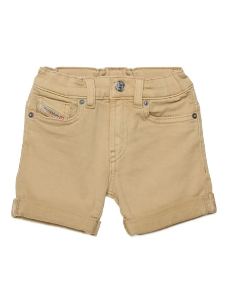  Diesel Kids Buttoned Denim Shorts - Neutrals 