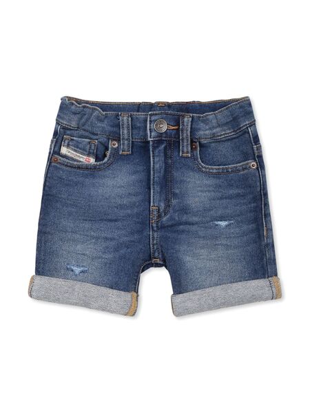  Diesel Kids Denim Shorts - Blue 