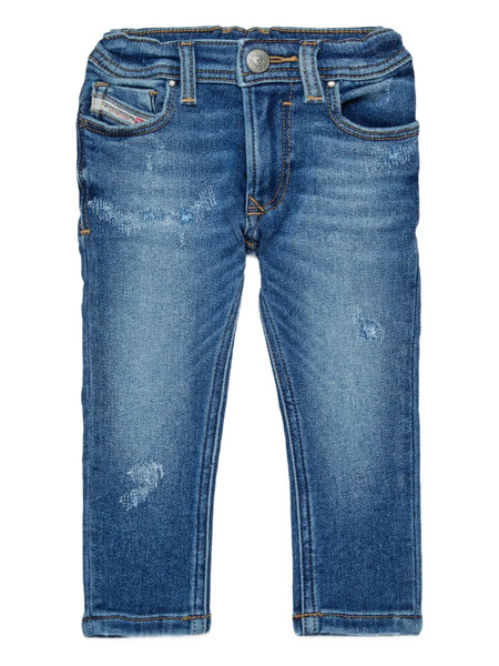  Diesel Kids Distressed-effect Jeans - Blue 