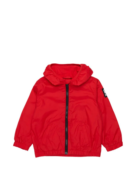  Diesel Kids Hooded Zip-up Jacket - Red 
