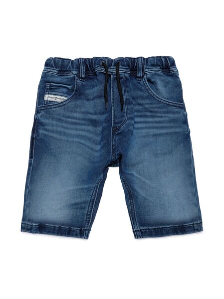  Diesel Kids Joggjeans Denim Shorts - Blue 