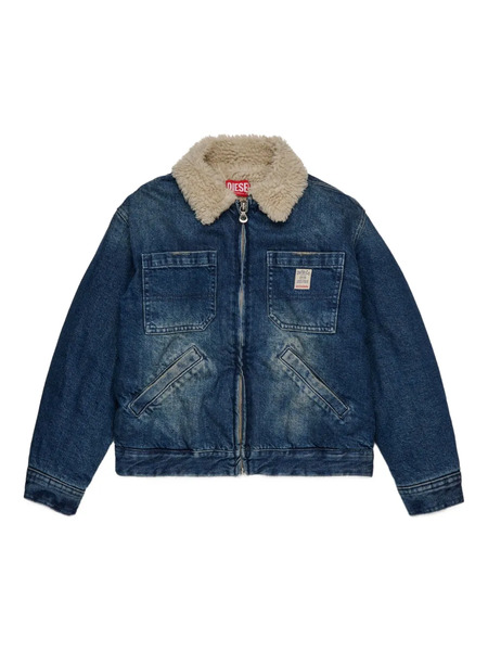  Diesel Kids Jomox-fur Jacket - Blue 