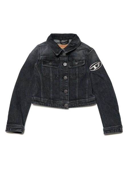 Diesel Kids Jslimmy Denim Jacket - Black 