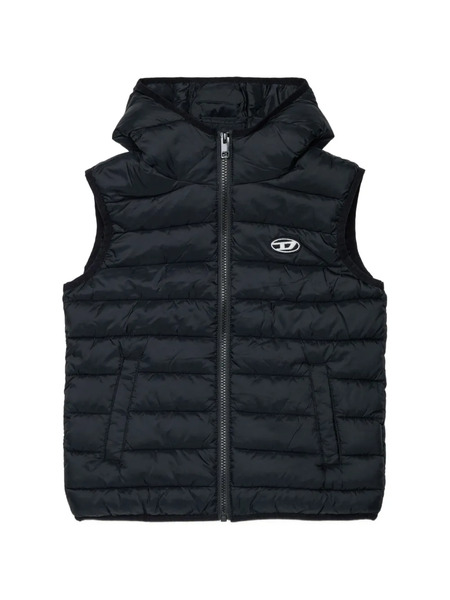  Diesel Kids Jtemply Hooded Jacket - Black 