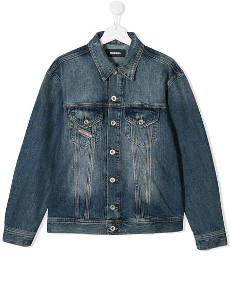  Diesel Kids Jwano Denim Jacket - Blue 