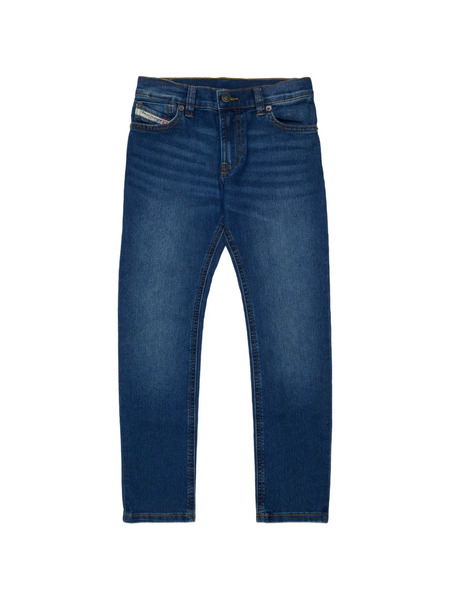  Diesel Kids Logo-patch Jeans - Blue 