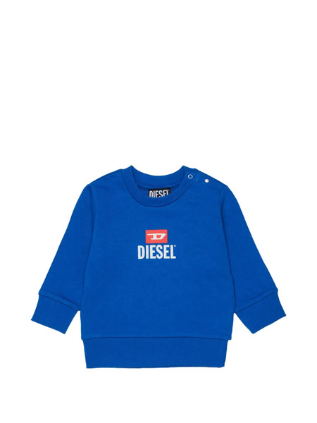  Diesel Kids Logo-print Sweatshirt - Blue 