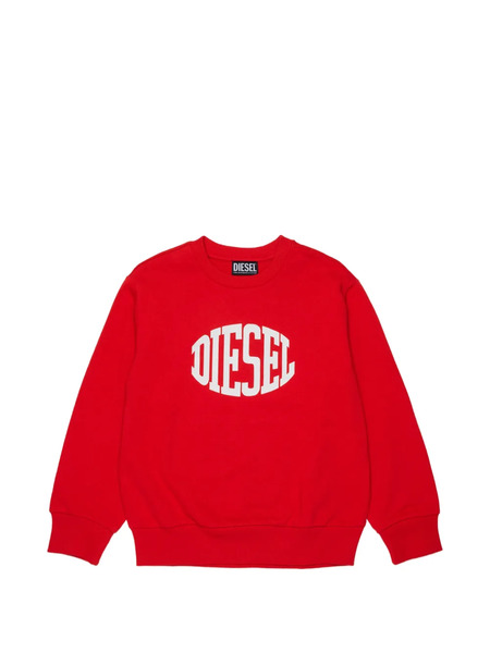  Diesel Kids Logo Sweatshirt - Red 