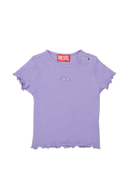  Diesel Kids Taspyb Ruffled T-shirt - Purple 
