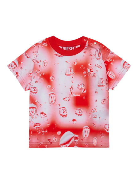  Diesel Kids Titlib T-shirt - Red 