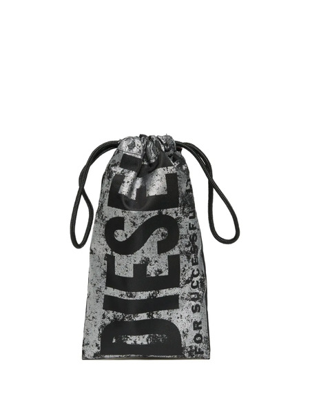  Diesel Kids Wixy Drawstring Shoulder Bag - Black 