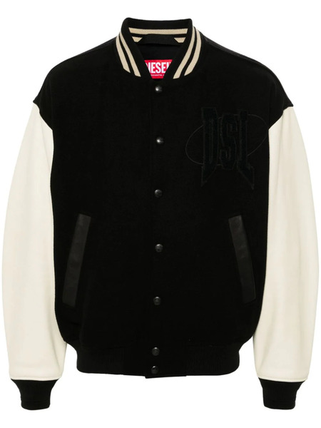  Diesel L-nyman Bomber Jacket - Black 