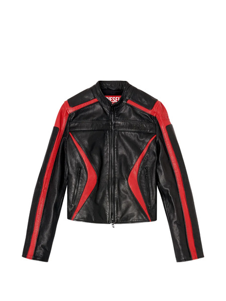  Diesel L-ovable Leather Jacket - Black 
