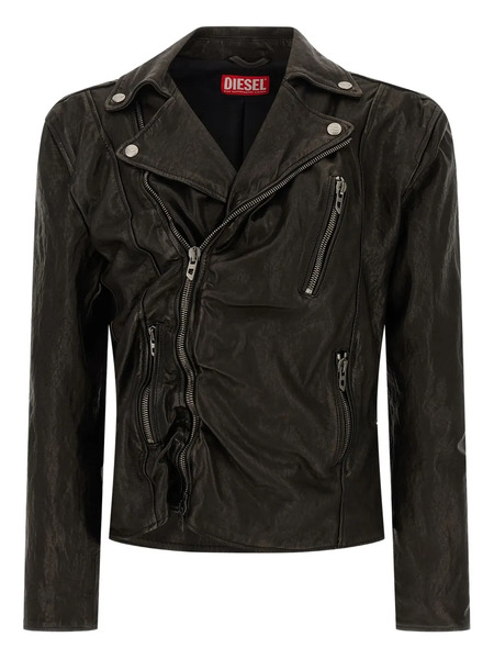  Diesel L-uncan Biker Jacket - Black 