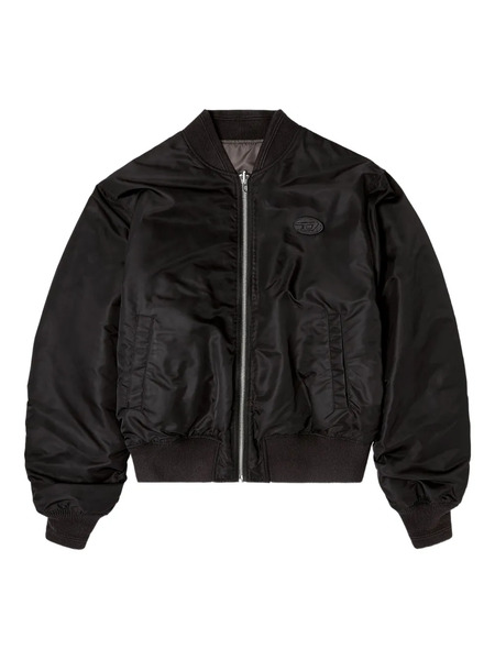  Diesel Logo-appliqué Padded Jacket - Black 