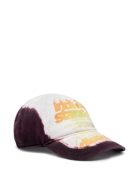  Diesel Logo Cotton Cap - White 