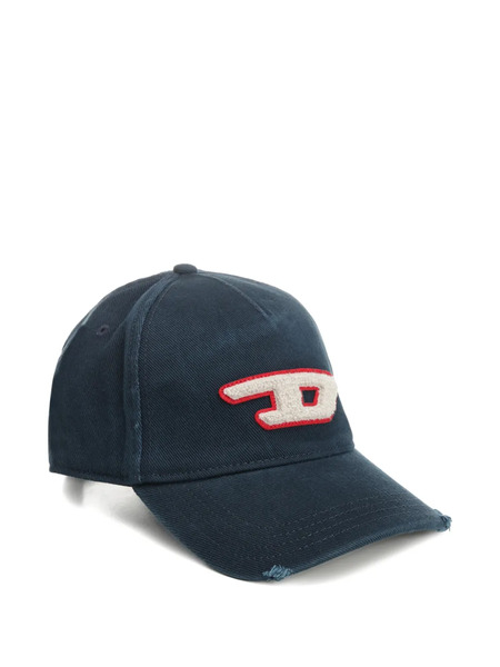  Diesel Logo-patch Baseball Cap - Blue 