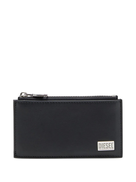  Diesel Logo-plaque Cardholder - Black 