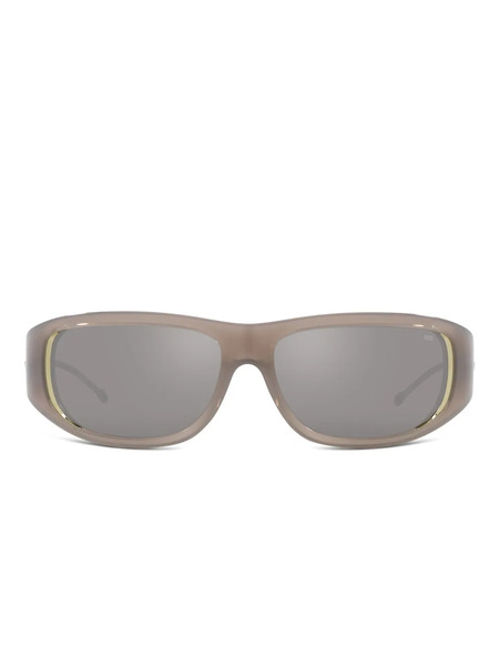  Diesel Logo-plaque Sunglasses - Grey 