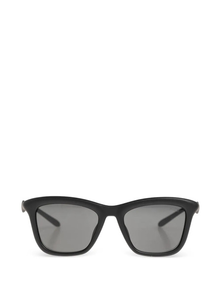  Diesel Logo Square-frame Sunglasses - Black 