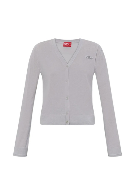  Diesel M-alima Buttoned Cardigan - Grey 