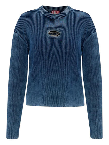  Diesel M-anchor Logo Sweater - Blue 