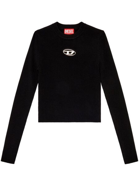  Diesel M-valary Logo-plaque Top - Black 