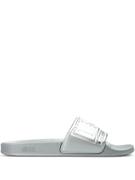  Diesel Mayemi Slides - Silver 