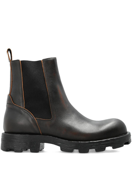  Diesel 40mm D-hammer Lug-sole Boots - Brown 