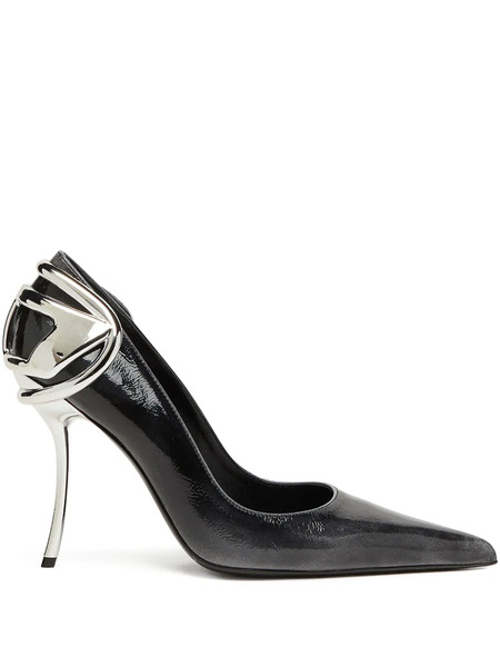 Diesel 105mm D-ten&half Pumps - Black 