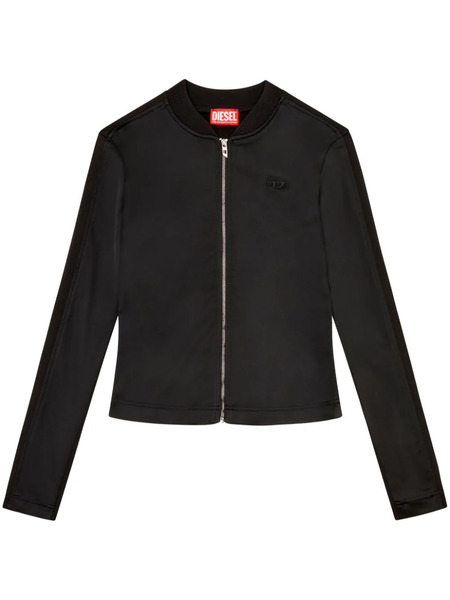  Diesel Oper Logo-embroidered Jacket - Black 