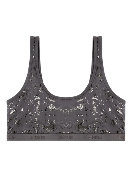  Diesel Oriba-gft Logo Bra - Grey 