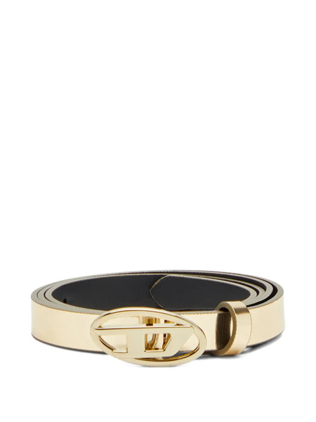  Diesel Oval-buckle Belt - Gold 