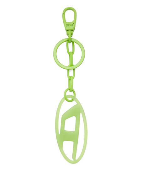  Diesel Oval D Charm Keyring - Green 