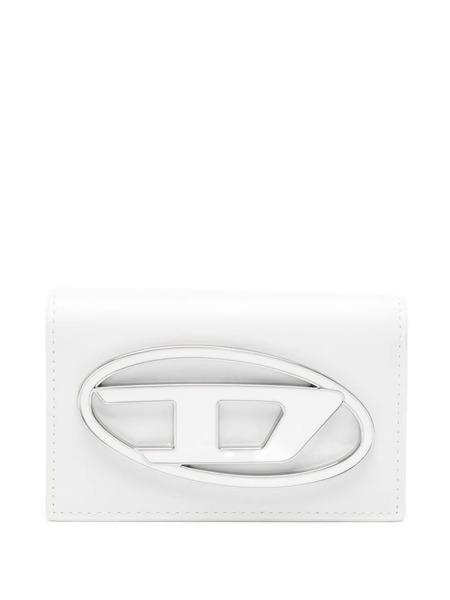  Diesel Oval-plaque Wallet - White 